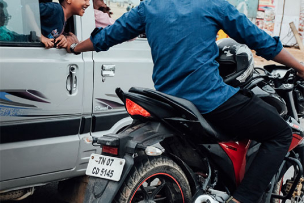 Provide a Motorcycle for an Indian Church Planter